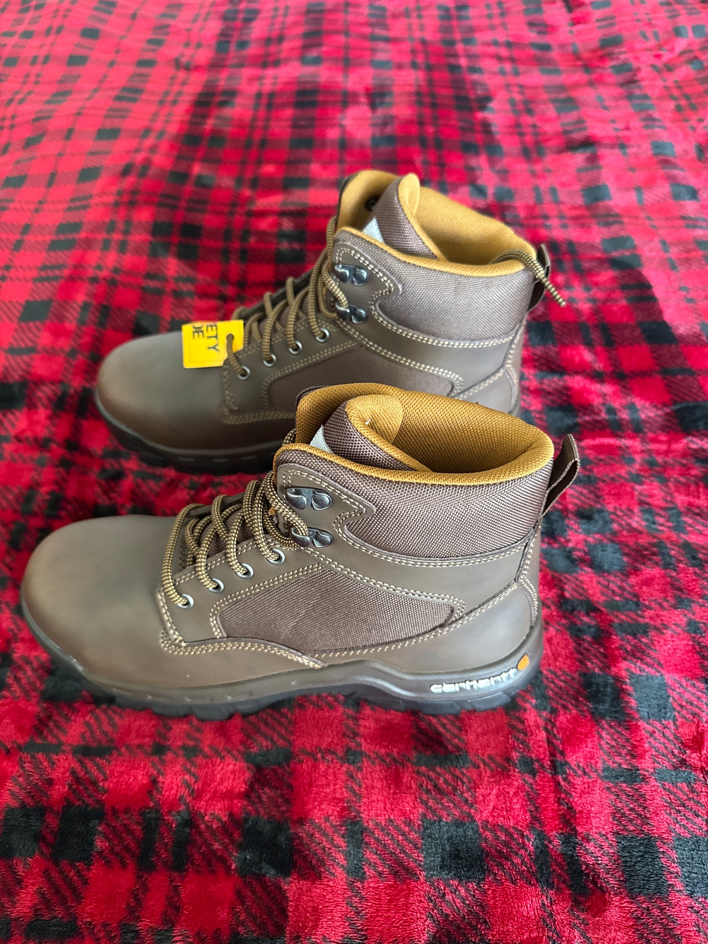6-Inch Steel Toe Work Boots