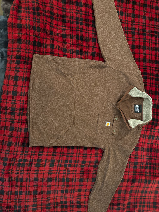 Men’s Tall Relaxed Fit Midweight Fleece Sweater