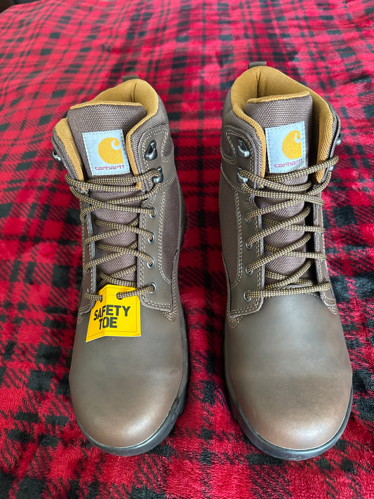 6-Inch Steel Toe Work Boots