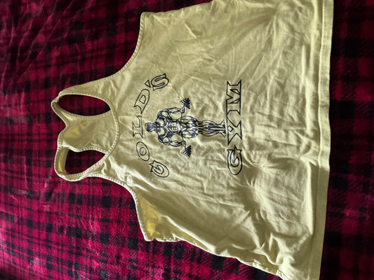 Men’s L Yellow Tank Top
