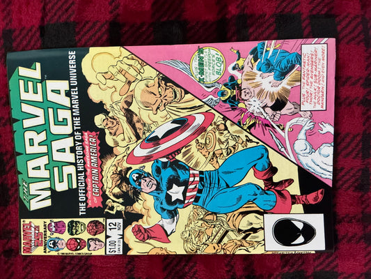 The Marvel Saga:  The Official History of The Marvel Universe #12