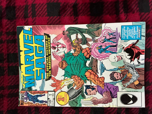 The Marvel Saga:  The Official History of the Marvel Universe #1