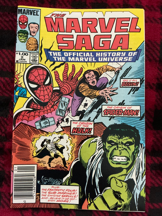 The Marvel Saga:  The Official History of the Marvel Universe #2