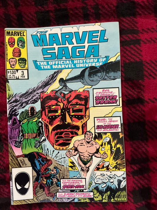 The Marvel Saga:  The Official History of the Marvel History #3