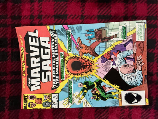 The Marvel Saga:  The Official History of the Marvel University #4