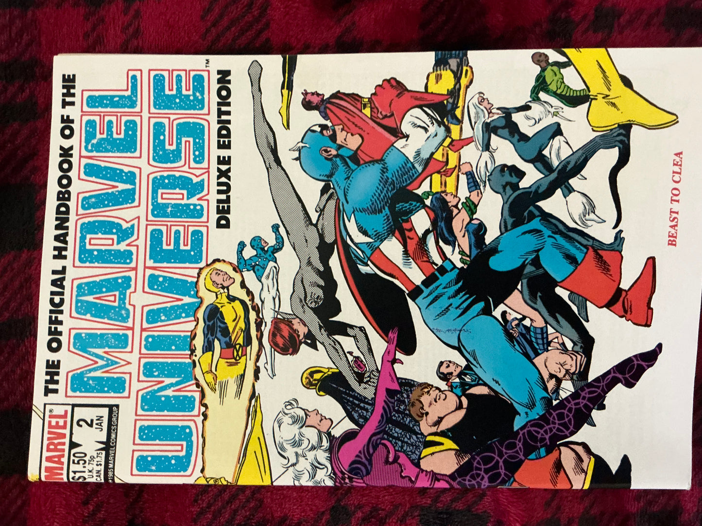 The Official Handbook of The Marvel Universe #2