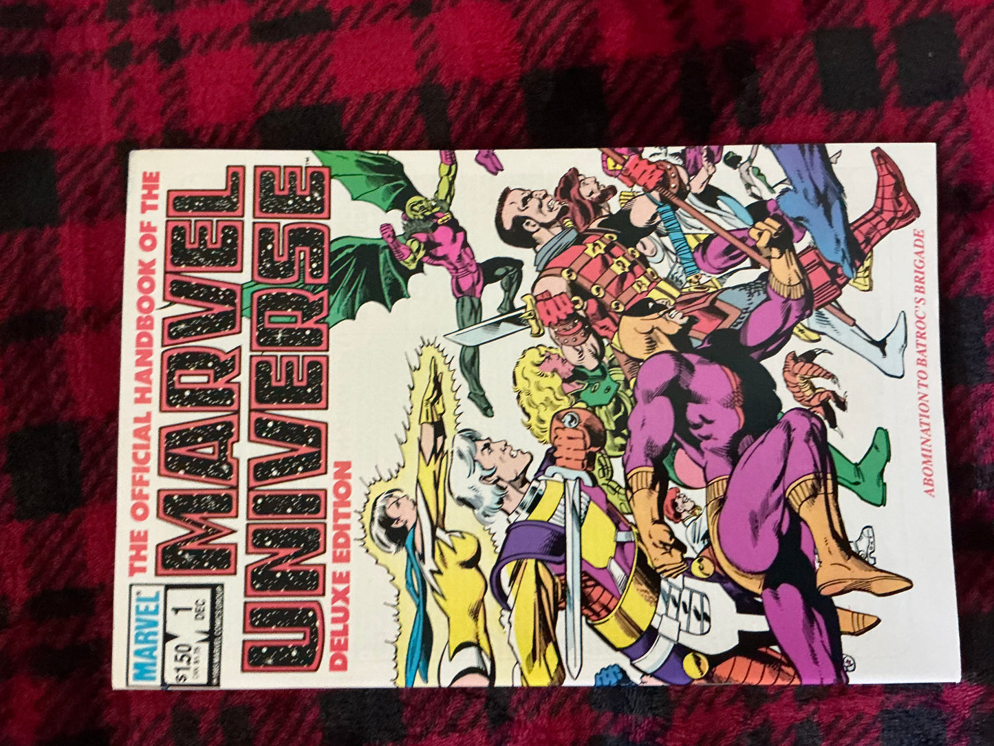 The Official Handbook of the Marvel Universe #1