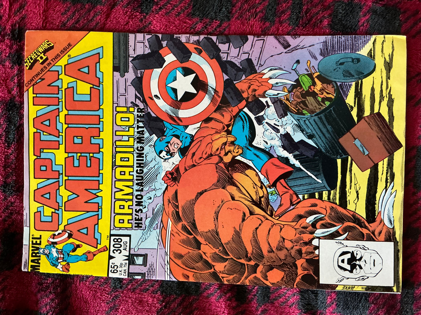 Captain America #308