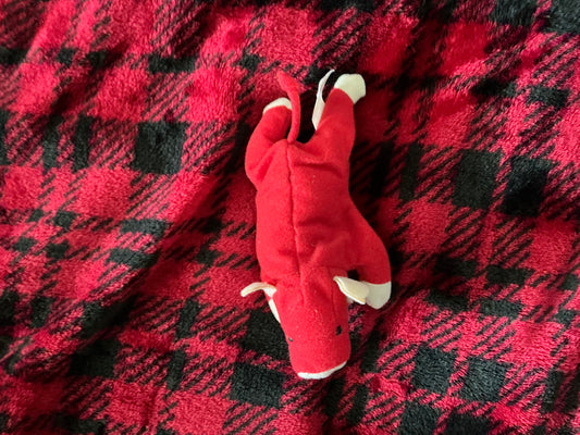 Red Cow Beanie Baby