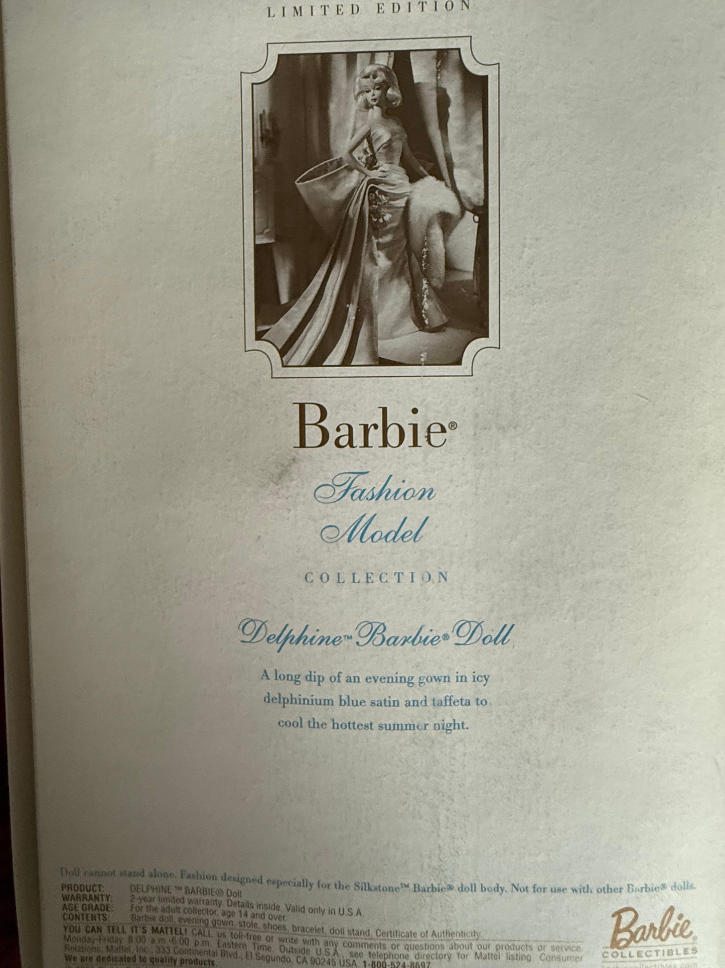 Indigo Obsession Barbie