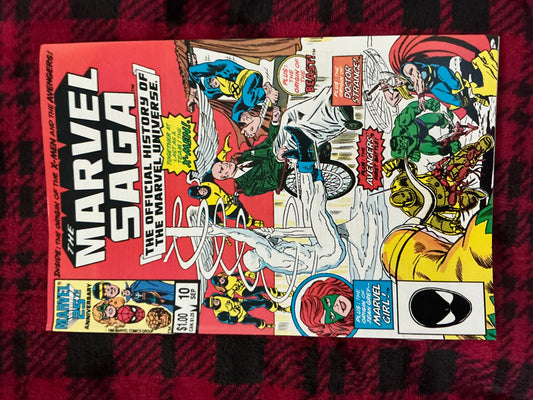The Marvel Saga:  The Official History of the Marvel Universe #10
