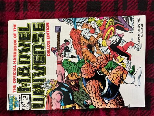 The Official Handbook of the Marvel Universe #13