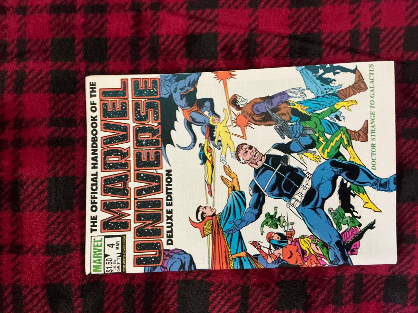 The Official Handbook of the Marvel Universe #4