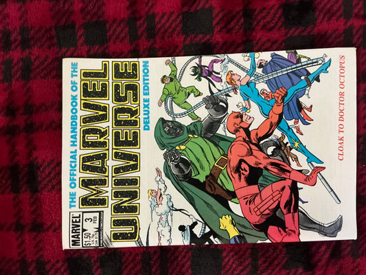 The Official Handbook of the Marvel Universe #3