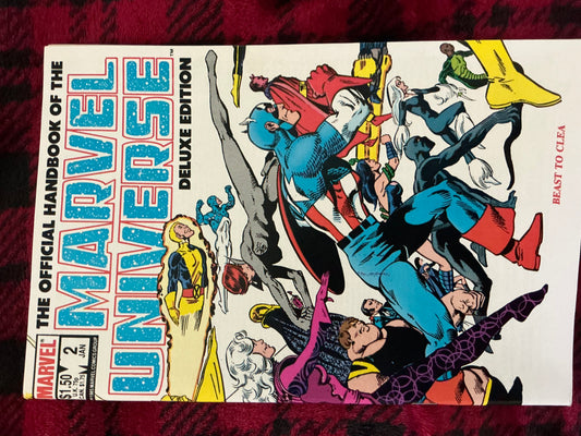 The Official Handbook of The Marvel Universe #2