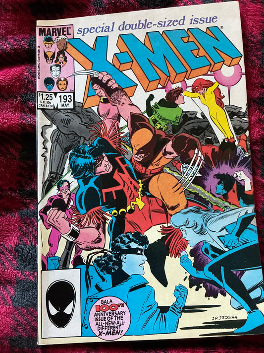 The Uncanny X-Men #193 Double-Size Isssue
