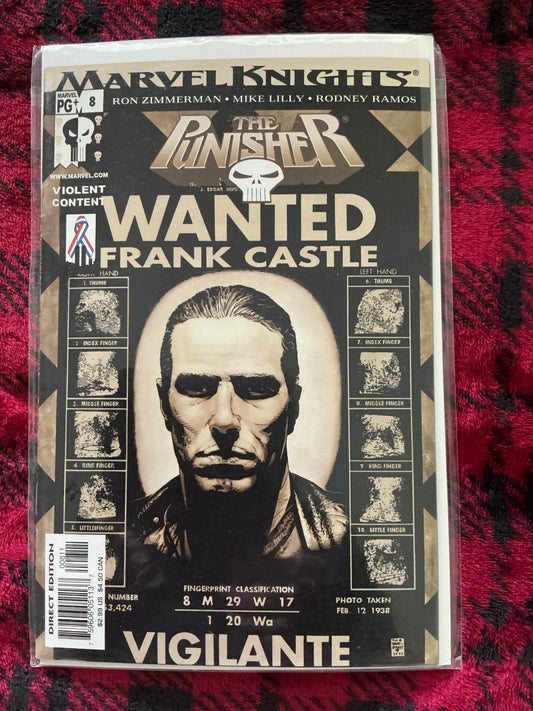 Wanted: Frank Castle Vigilante