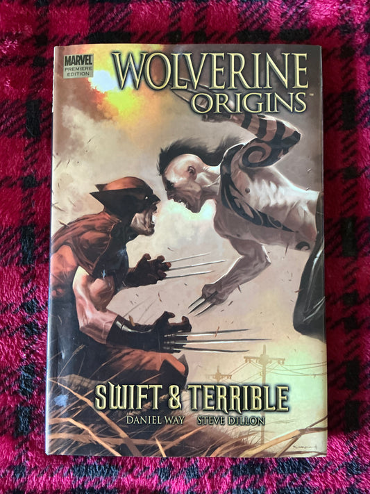 Wolverine Origins:  Swift & Terrible Hard-bound Comics Collection