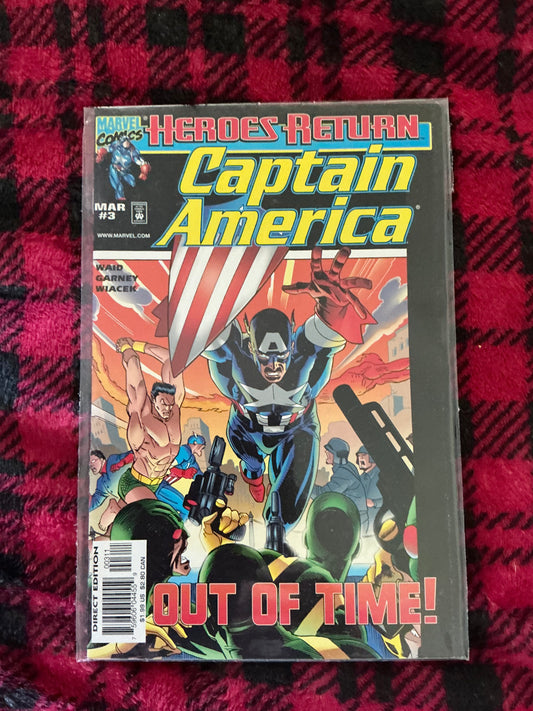 Captain America #3 Heroes Return: Out of Time