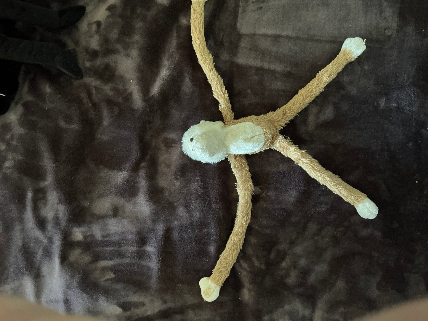 Brown Hanging Monkey plush toy