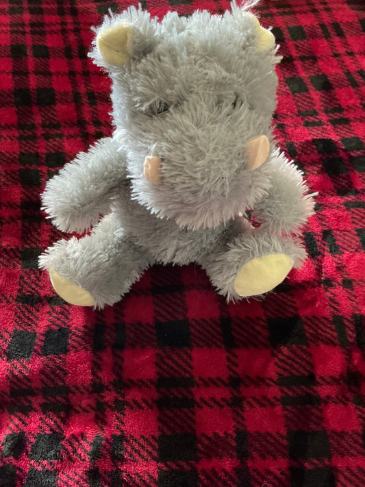 Light Gray Hippopotamus plush toya