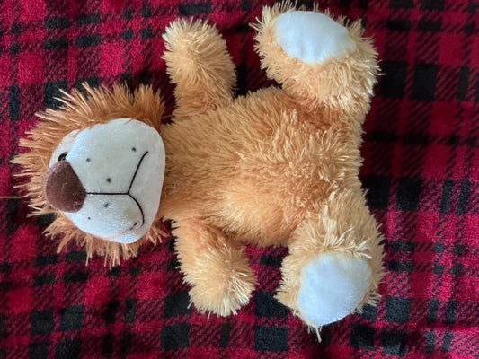 Duo-Colored Lion plush toy